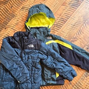 North Face 3in1 Coat Boys Size 6